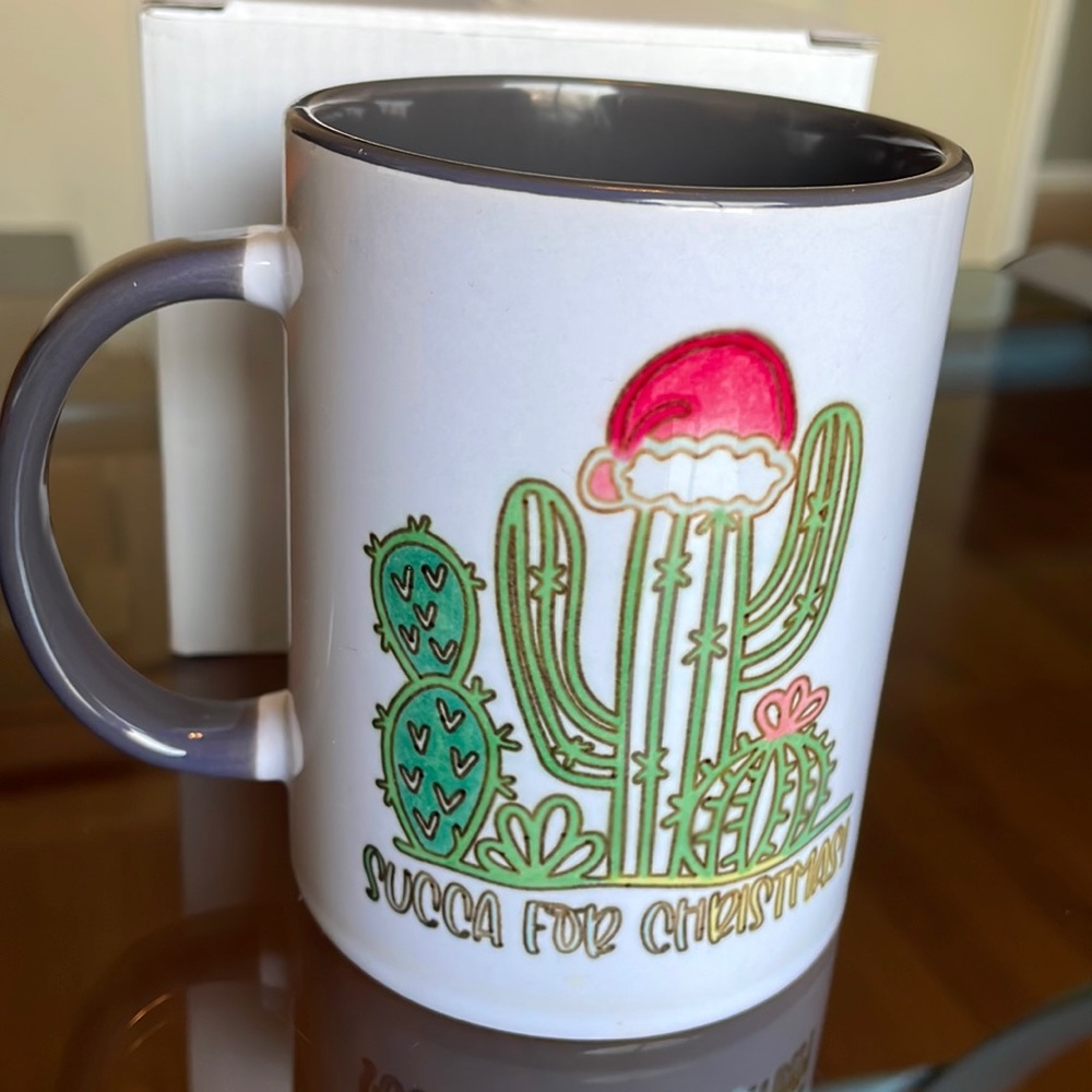 Cricut mug.